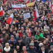 В Варшаве многотысячный митинг пришел к президентскому дворцу