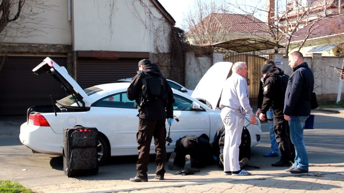 В Одессе взорвали автомобиль «Дарта Вейдера» с семьей