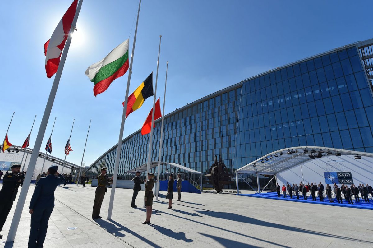 В Брюсселе торжественно открыли новый офис НАТО: фоторепортаж