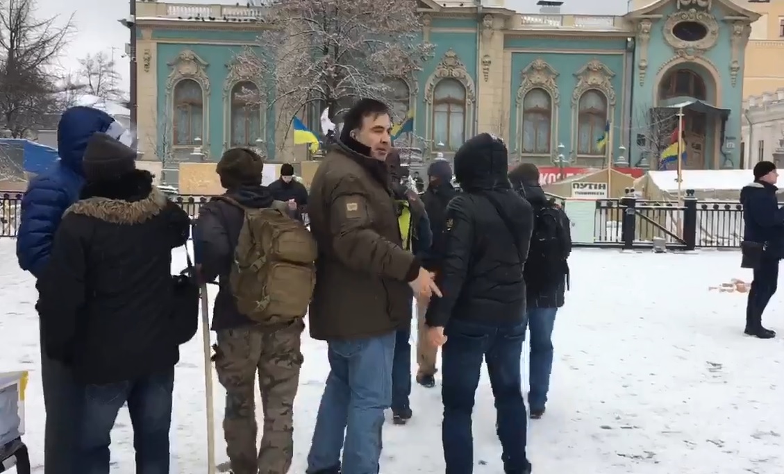 Потеряйся: Саакашвили резко ответил корреспонденту ВВС