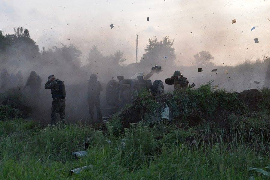Ополчение Донбасса наступает. Хунта несёт колоссальные потери